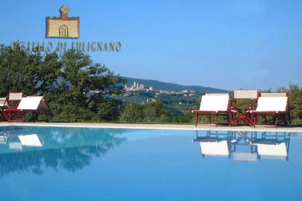 Castello Di Fulignano Ildebrando Superior Apartment ซานจีมิญญาโน ภายนอก รูปภาพ